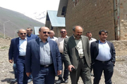 استاندار قزوین از مجموعه گردشگری لاله الموت بازدید کرد