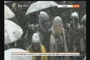 بازتاب حضور مردم رشت در راهپیمایی ۲۲ بهمن در هوای برفی در شبکه المیادین لبنان