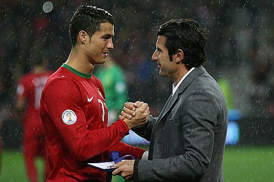 فیگو: رونالدو یک الگو و نماد جهانی است
