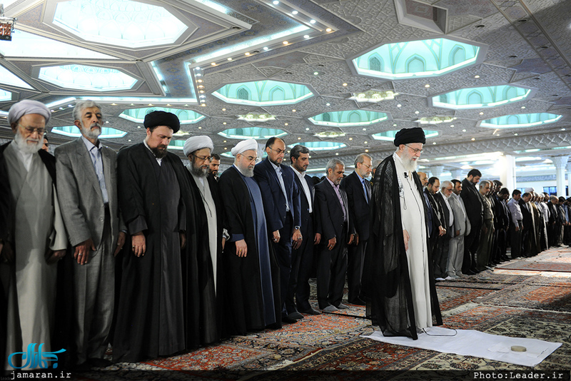 اقامه نماز عید سعید فطر به امامت رهبر انقلاب اسلامی