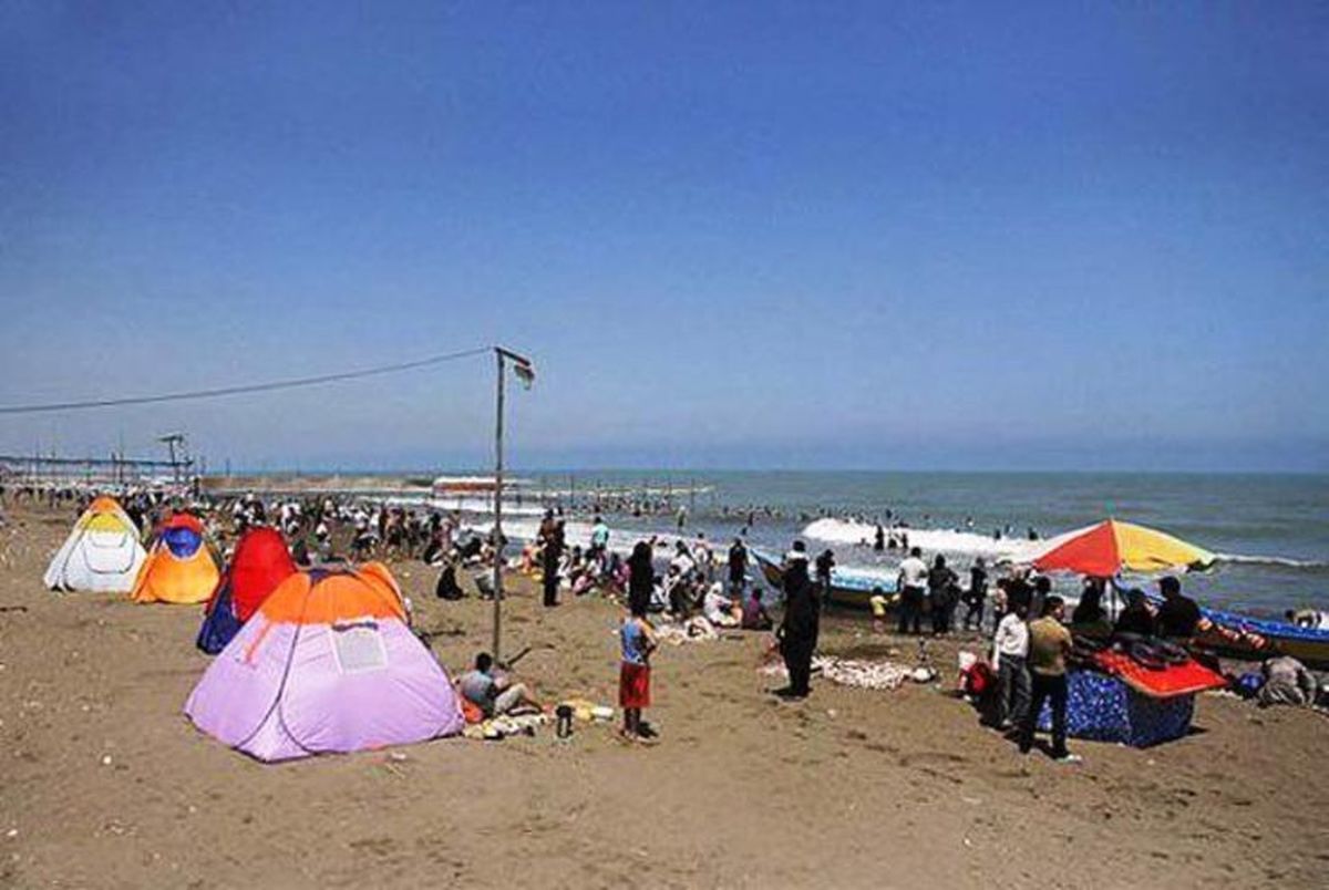دریای خزر از ۱۵ خرداد به روی گردشگران باز است