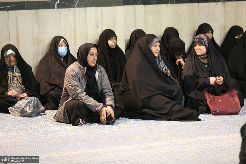 مراسم جشن نیمه شعبان در حسینیه جماران‎‎
