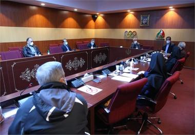  نشست تخصصی فدراسیون تنیس روی میز با سرپرست کاروان المپیک 2020
