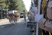 پیکر شهید اصغر سالارپور در بندرعباس تشییع شد