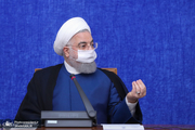 واکنش روحانی به تحریم های آمریکا علیه بانک های ایران