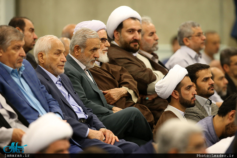 دیدار مسئولان نظام و سفرای کشورهای اسلامی با رهبر معظم انقلاب