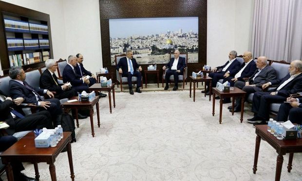 دیدار مقامات ترکیه با هیئت حماس در دوحه + عکس