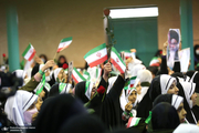 اجتماع نوجوانان انقلابی شمیران در حسینیه جماران‎‎