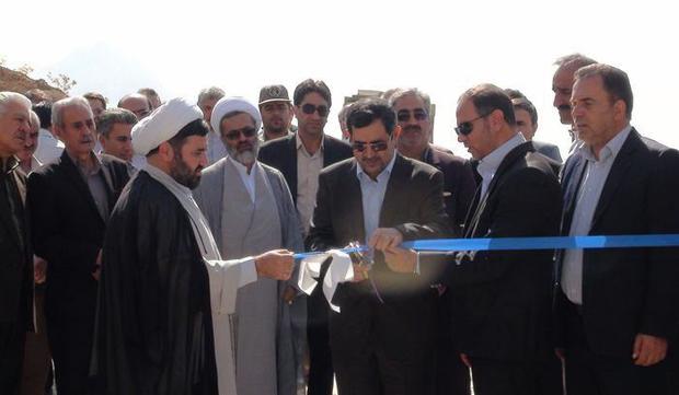 افتتاح 12 پروژه عمرانی در شهرستان هرسین