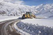 برف سنگین مانع بازگشایی راه روستایی در شهرستان نور شد