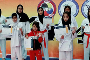 بانوان کاراته کای سیستان و بلوچستان 20مدال کشوری کسب کردند