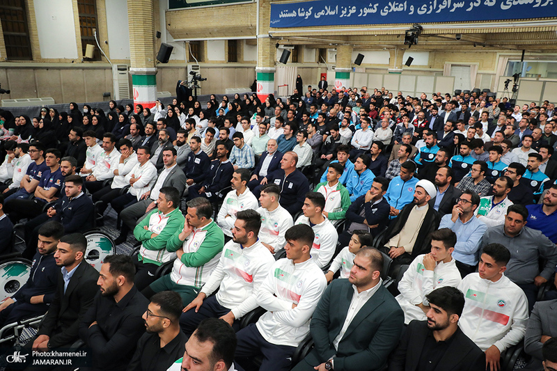 دیدار قهرمانان و مدال‌آوران ورزشی و المپیادهای علمی جهانی با رهبر معظم انقلاب