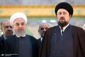 تجدید میثاق رئیس جمهور و اعضای هیأت دولت با آرمان‌های حضرت امام(س)