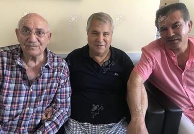 عیادت مهاجرانی و استیلی از علی پروین+عکس
