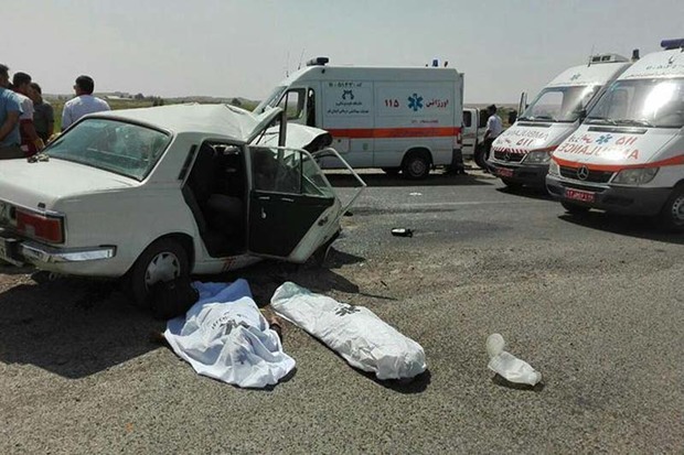 آمار تلفات جاده ای قزوین کاهش یافته است