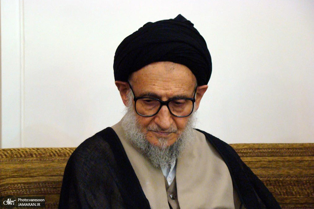 پیکر آیت ‌الله ضیاءآبادی در تهران تشییع شد