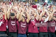 درگیری پلیس قطر با هواداران در فن‌زون