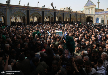 مراسم تشییع و خاکسپاری شهید محمدمهدی طهرانچی