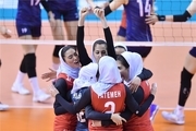 عکس های بازی تیم ملی والیبال زنان ایران برابر کره جنوبی +آمار