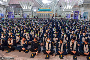 تجدید میثاق دانشجویان و فرماندهان دانشگاه افسری و تربیت پلیس امام حسن مجتبی (ع) با آرمان های امام خمینی (س)