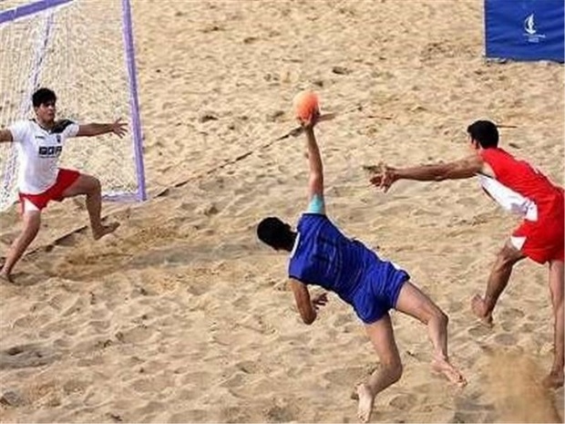 رقابت های هندبال ساحلی جوانان کشور در بندرعباس آغاز شد