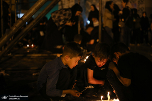 مراسم شام غریبان در میدان امام حسین (ع)