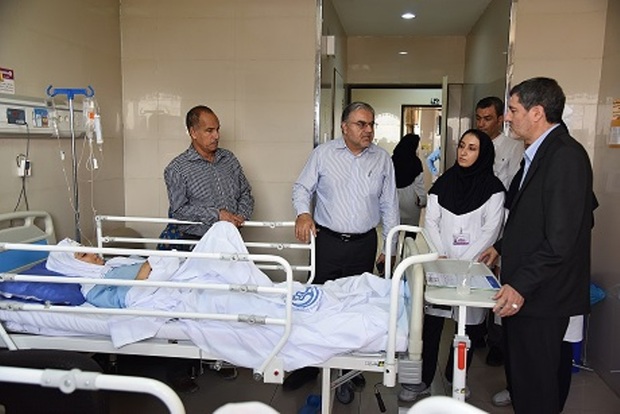 تداوم خدمات رسانی درمانی به 6 دانش آموز مصدوم هرمزگانی در شیراز