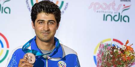 تیراندازشیرازی مدال برنز رقابت های جهانی هند را برد