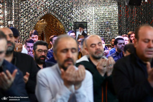 مراسم اقامه نماز عيد سعيد فطر در امام زاده صالح (ع)