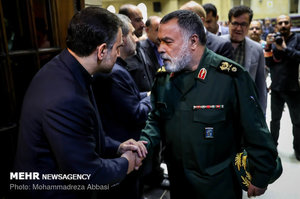 مراسم ختم والده برادران اسماعیلی