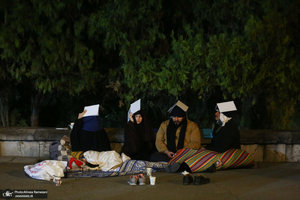 احیای شب بیست و سوم ماه مبارک رمضان در دانشگاه تهران