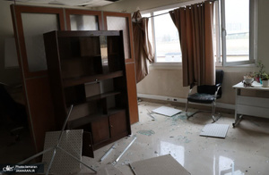 خسارت به دانشگاه علامه طباطبایی