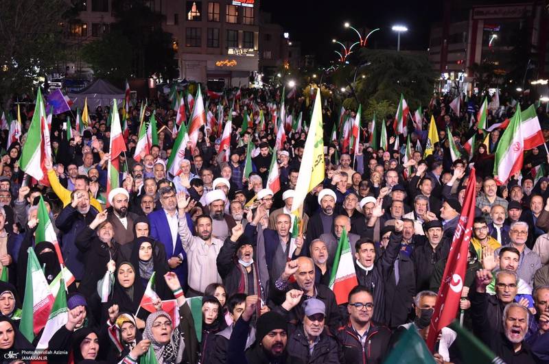 پنجاه و‌ یکمین اجتماع پر شور مردم در تهرانسر