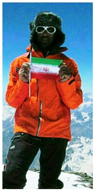 صعود کوهنورد نیشابوری به قلل مرتفع پاکستان