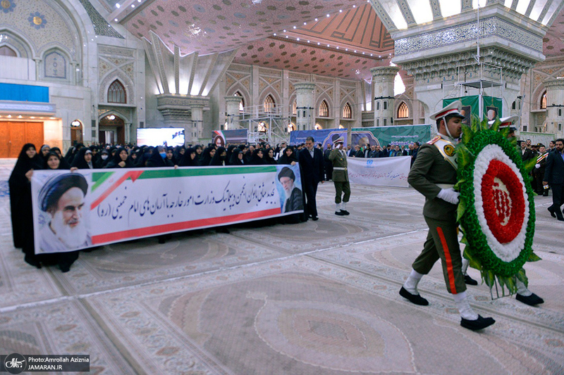 تجدید میثاق بانوان انجمن دیپلماتیک وزارت امور خارجه با آرمان های حضرت امام (س)
