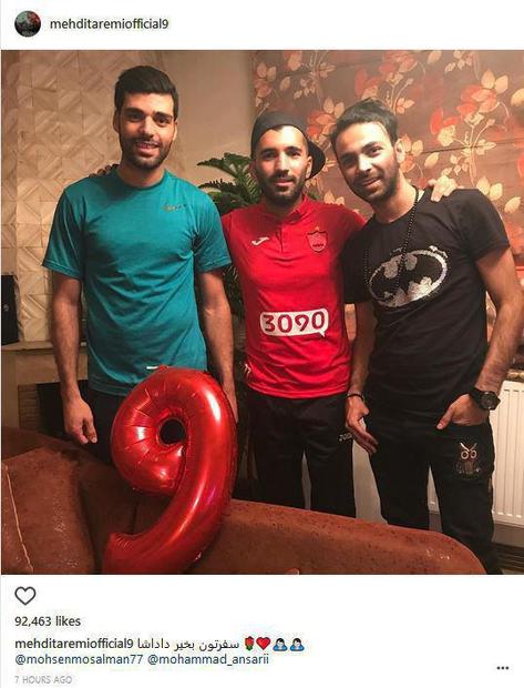 پست اینستاگرامی طارمی پس از سفر پرسپولیسی ها به اوکراین