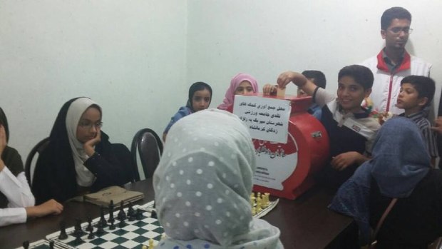 کمک پنج میلیونی نوجوانان شطرنجباز سیریک به کودکان زلزله زده کرمانشاه