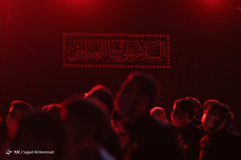 عزاداری شب اول محرم در امام زاده صالح و مسجد ارک تهران 