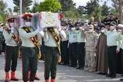 پیکر شهید خلبان «علی عیدی» در کرمانشاه به خاک سپرده شد