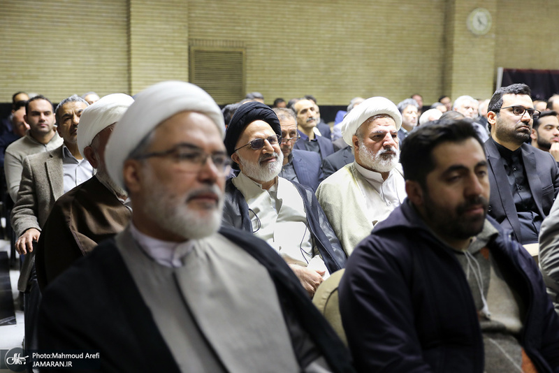 مراسم ختم آیت الله سید ابوالفضل میرمحمدی(ره) در مسجد نور تهران