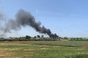 وقوع آتش سوزی بزرگ در نزدیکی فرودگاه بن گوریون در تل آویو