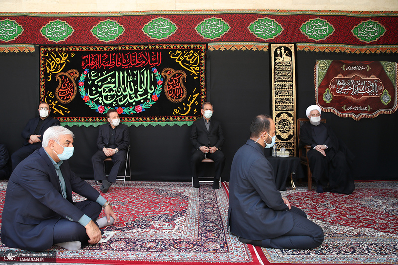 مراسم عزاداری حضرت سید الشهدا(ع) با حضور روحانی