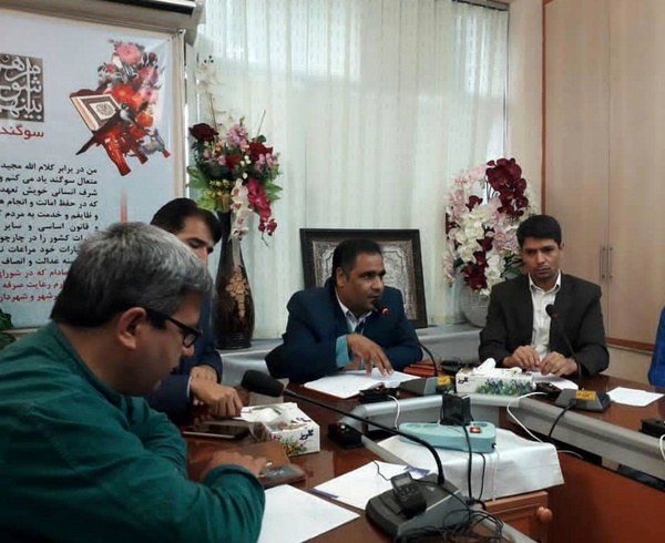 نخستین نشست خبری شورای شهر کاشمر برگزار شد