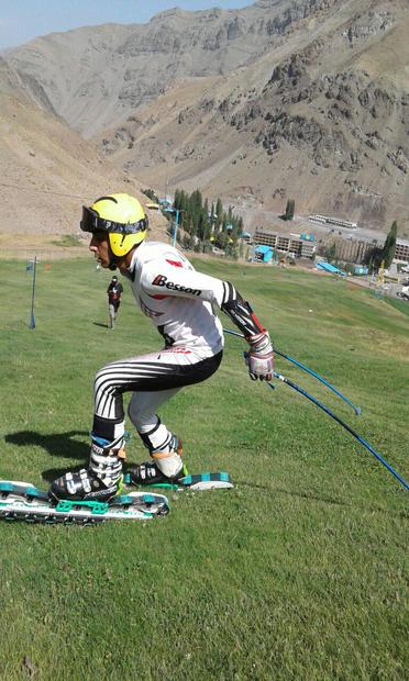درخشش البرزی ها در رقابت های اسکی روی چمن قهرمانی کشور