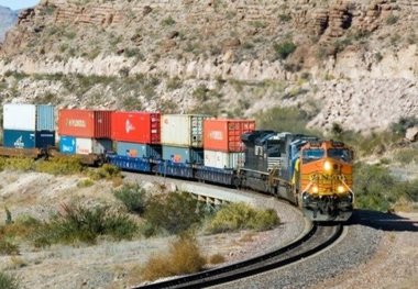 صادرات بار از راه آهن آذربایجان 1.5 برابر افزایش یافت