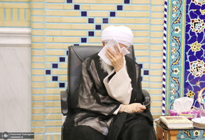 مراسم چهلمین روز درگذشت همسر آیت الله العظمی جوادی آملی‎‎