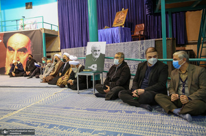 مراسم تشییع حجت الاسلام و المسلمین علی اصغر سعادتی در حسینیه جماران