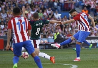 برد اتلتیکومادرید و والنسیا در لالیگا
