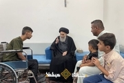 آیت‌الله العظمی سیستانی در دیدار دانش‌آموز معلول عراقی: با اراده پولادین هیچ چیز مانع از دستیابی به موفقیت نمی‌شود