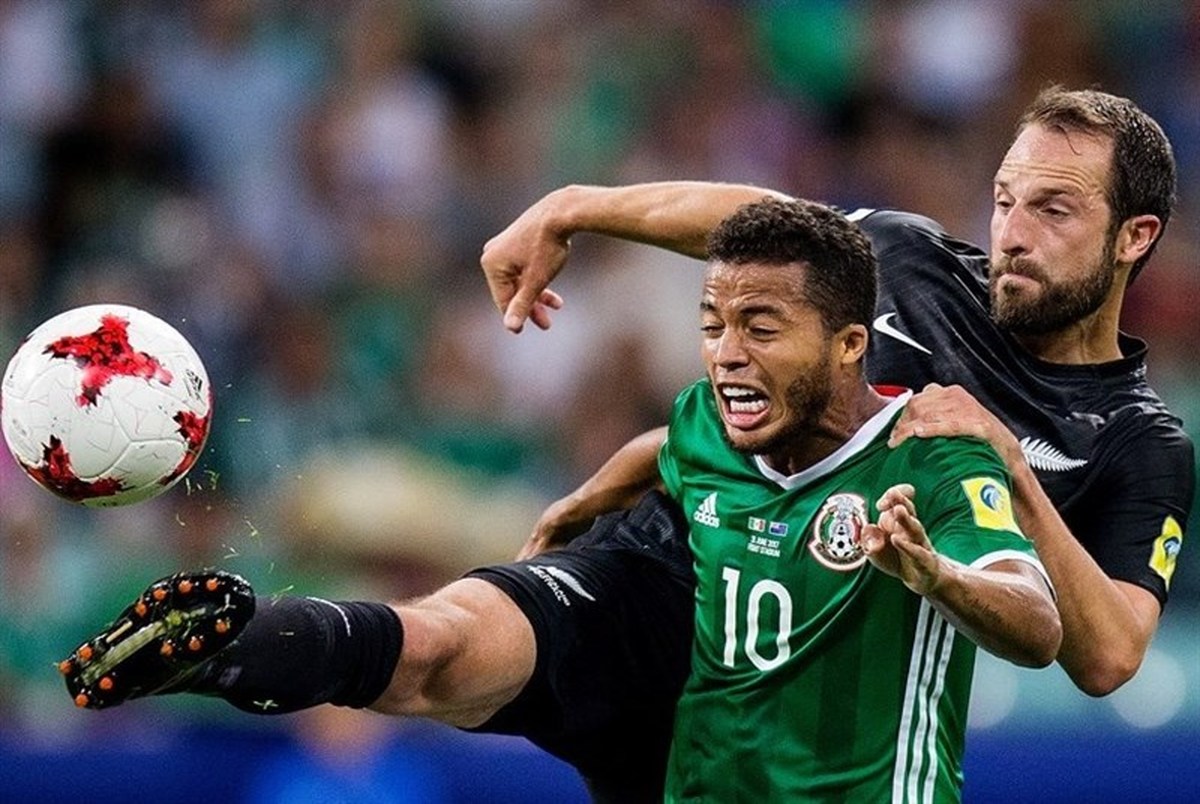 
صدرنشینی مکزیک با پیروزی مقابل نیوزلند